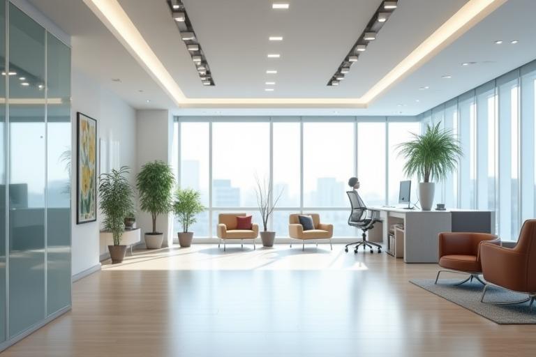 Modern Rete Velox S.p.A. office interior view