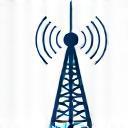 Network tower illustration icon