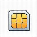 SIM card illustration icon